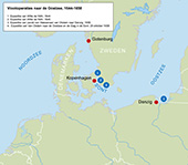 Vlootoperaties naar de Oostzee, 1644-1658