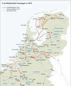 De Nederlandse vaarwegen in 1815
